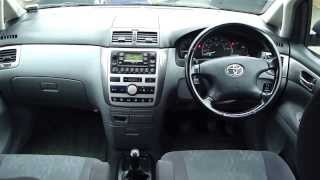 2002 Toyota Avensis Verso 20 D4D Diesel cat C [upl. by Margarethe721]