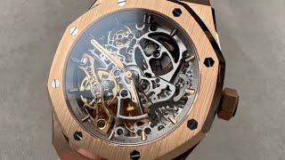 Audemars Piguet Royal Oak Double Balance Openwork 15467OROO1256OR01 Audemars Piguet Watch Review [upl. by Acnaiv]