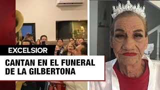 Los Alegres del Barranco le cantan a La Gilbertona en funeral [upl. by Stranger]