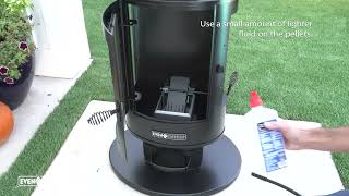 DIY IGNITE an Even Embers Pellet Fueled Patio Heater  HTR1085AS [upl. by Tayyebeb]