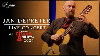 JAN DEPRETER  Live Classical Guitar Concert  Siccas Guitars x antwerpengitaarfestival [upl. by Clabo]