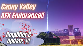 Fortnite STW Canny Valley endurance build AFK  Amplifier C Update [upl. by Yekciv95]