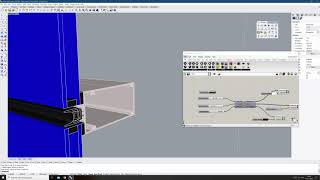 Grasshopper parametric unitised facade [upl. by Eiramana37]