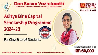 Aditya Birla Scholarship 2024  2025 [upl. by Ahsimit249]