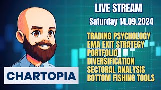 Live Stream Saturday 14092024 Trading Psychology  EMA Exit Strategy  Sectoral Analysis and more [upl. by Barde]