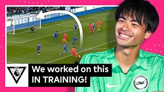 THIS GOAL IS MY FAVOURITE 🎯 Kaoru Mitoma  Uncut [upl. by Snej900]