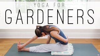 Yoga For Gardeners  Yoga With Adriene [upl. by Aicilyt]