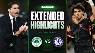 Panathinaikos vs Chelsea Extended Highlights  UECL League Phase MD 2  CBS Sports Golazo [upl. by Burrow]