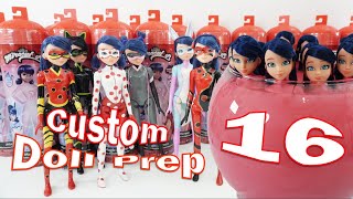 16 Miraculous Ladybug Magic Heroez Marinette Dolls for Custom [upl. by Adnof]