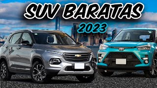 ¡Top 7 Las SUV más BARATAS y SEGURAS nuevas de último modelo [upl. by Eiser]