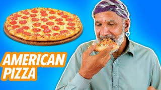 Watching These Tribal People Try American Pizzas Will Make Your Grin For Hours [upl. by Namhcan]