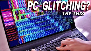 Flickering lines on your PC screen Try this easy fix [upl. by Elaynad195]