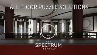 THE SPECTRUM RETREAT ALL PUZZLE SOLUTIONS W TIMESTAMPS [upl. by Nileuqcaj]