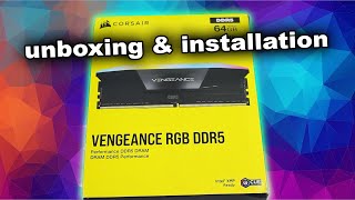 How to Install Corsair Vengeance DDR5 64GB Ram On ASUS TUF Gaming Z790Plus Motherboard [upl. by Ajidahk]