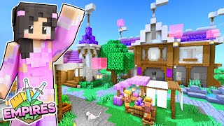 💜Building A Village Empires SMP Ep14 [upl. by Silbahc]