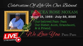 Funeral Service For PANCEA ROSE MOXAM [upl. by Ahsiram]