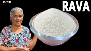 റവ വീട്ടിൽ ഉണ്ടാക്കാം  How to make Rava at home rava [upl. by Rivard620]