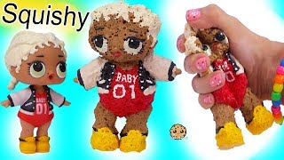 DIY SQUISHY DOLL  Handmade Do It Yourself Sponge Craft Video [upl. by Ahsaf670]