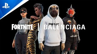 Fortnite x Balenciaga  PS5 PS4 [upl. by Glassco]