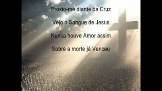 Aline Barros  Diante da Cruz  com Letra [upl. by Eltsyek]