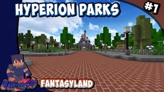 Minecraft Disneyland Paris Hyperion Parks S02  1 HD [upl. by Nairret]