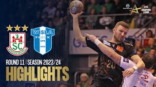 SC Magdeburg vs Orlen Wisla Plock  Round 11  EHF Champions League Men 202324 [upl. by Leahcimrej]