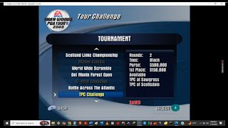 Tiger Woods PGA Tour 2003 Season Tiger Woods 2nd And Final Round TPC Challenge TPC Of Scottsdale [upl. by Nidla]