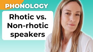 Nonrhotic vs Rhotic Speakers  English Pronunciation  Rhoticity [upl. by Okramed514]