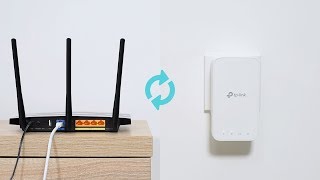 TPLink AC1200 WiFi Range Extender RE300 Quick Setup WPS [upl. by Aicercal]