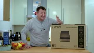 Epson Perfection V800 Unboxing [upl. by Alleunamme]