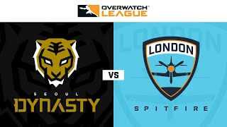 QuarterFinal B  Seoul Dynasty vs London Spitfire  Summer Showdown  APAC Day 1 [upl. by Margaux341]