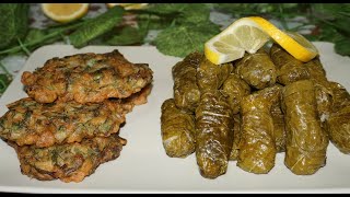 Ντολμαδάκια Γιαλαντζί Παραδοσιακά  Grape leaves with rice Traditionally  Stella Love Cook [upl. by Bithia]