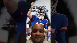 TOMMY DEVITO TIME  football nfl fantasyfootball nygiants newyorkgiants nflmemes shorts [upl. by Latsyrhc755]