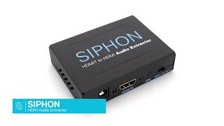 Siphon HDMI Audio Extractor  51 surround sound [upl. by Nosyaj508]