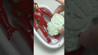 ❤️❤️Avengers Iron man amp Hulk with Bath Bomb DIY❤️❤️satisfying [upl. by Margreta745]