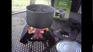 Coghlans Emergency Stove Review [upl. by Graces389]