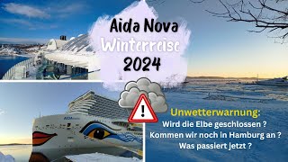 Aidanova 2024  Unwetterwarnung  Norwegen ab Hamburg  Kristiansand  Lichtermeer Vlog  4K [upl. by Haneehs272]