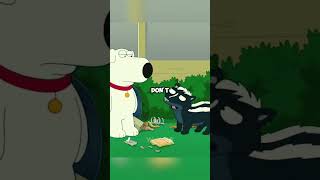 Skunk 1 Brian 0 Watch the Smelly Showdown 😆🦨 Unexpected familyguy [upl. by Notxarb]