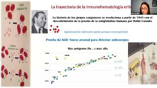 Webinar quotLa trayectoria de la Inmunohematología Eritrocitariaquot [upl. by Zarihs]