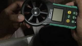 Unboxing ProsKit MT4615 Anemometer for  HVAC work [upl. by Atneciv]