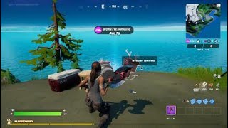 Damaged Telescope At Catty Corner  Fortnite [upl. by Ennahgiel]