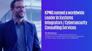 KPMG recognized as a top firm for Risk amp Cyber services [upl. by Acinot724]