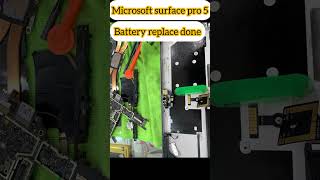 Microsoft surface pro 5 battery replace döne [upl. by Panter]