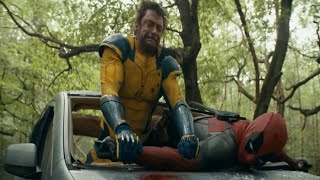 Deadpool and Wolverine Deadpool VS Wolverine Epic Car Fight Scene [upl. by Bluh]