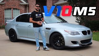 2006 BMW M5 E60 Review A V10 Bavarian Supercar [upl. by Bathsheb]