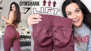 GYMSHARKS BEST LIFTING LEGGINGS YET GYMSHARK LIFT CONTOUR SEAMLESS LEGGINGS TRY ON HAUL REVIEW [upl. by Pyne]