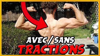 MUSCLER SON DOS SANS BARRE DE TRACTION ✔ Programme Dos musculation [upl. by Fauch]