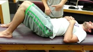 Thoracolumbar Soft Tissue Stretching Supine [upl. by Oitaroh]