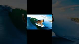 Surfing cat ai [upl. by Baudoin]