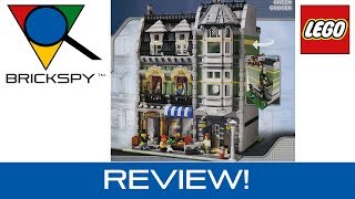 LEGO Green Grocer 10185  Review [upl. by Enilorac]